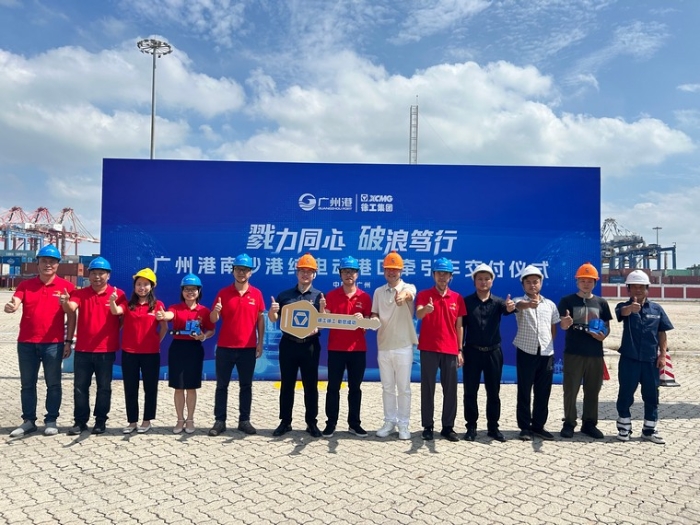 全力以赴！jbo竞博纯电动港口牵引车绿动广州南沙港
