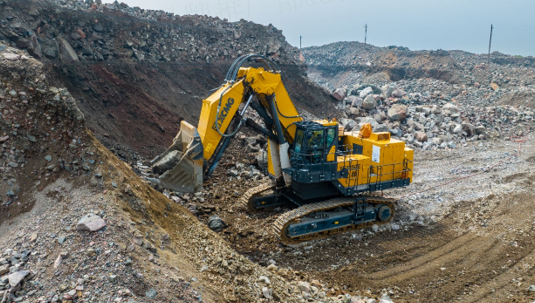 jbo竞博XE1350E挖掘机批量交付东南大区