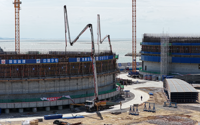 首条！jbo竞博大米数泵车助建江苏海底能源“大动脉”