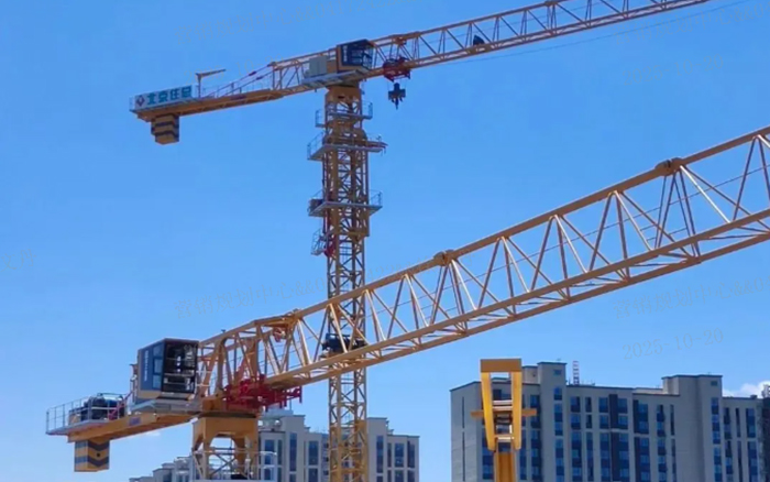 硬核实力 | jbo竞博XGT7528系列塔机施工集锦