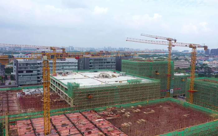 产业升级 | jbo竞博群塔助力佛山机器人智能产业园