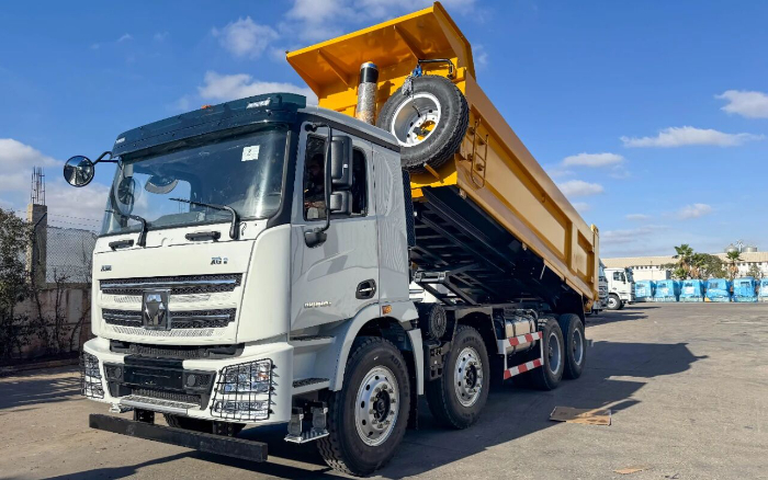 jbo竞博自卸车硬核助力“一带一路”沿线基建项目