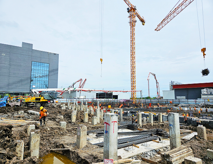 jbo竞博泵车助建泰国工程