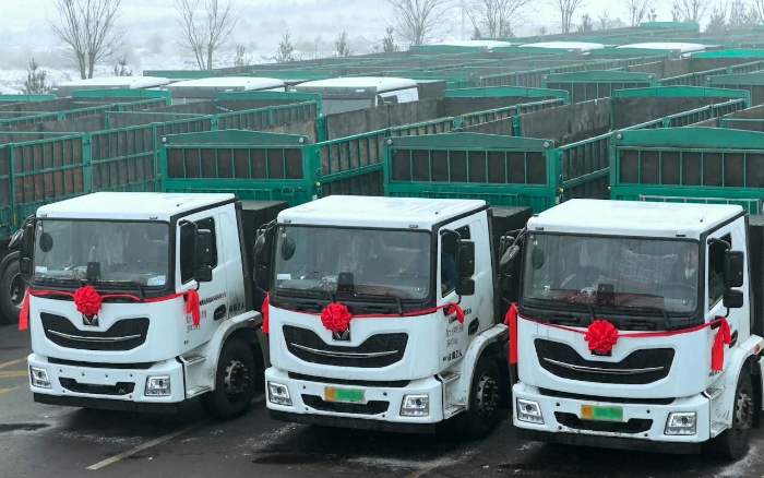 挺进太行山腹地！jbo竞博新能源子母车助力煤炭运输绿色转型！