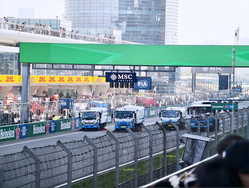 F1赛场上jbo竞博“隐形冠军”：上演“速度与清洁”